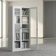 Metallic Glass Front Filling Cabinet - 3