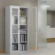 Metallic Glass Front Filling Cabinet - 4
