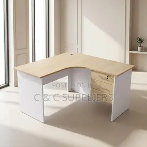 Custom Curved Home Study Desk - 1.2m