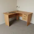 Custom Curved Home Study Desk - 1.2m - 5