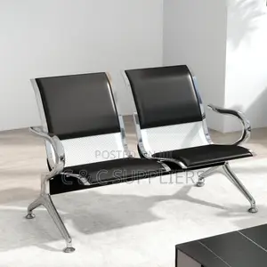 2-Link Padded Airport Waiting Bench
