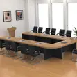U-Shaped 600CM Boardroom Meeting Table - 2