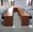 U-Shaped 600CM Boardroom Meeting Table - 4