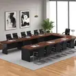 U-Shaped 600CM Boardroom Meeting Table - 5