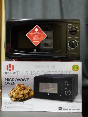 Hanmac 20L Microwave ya Mwongozo - Nyeusi Nyeupe