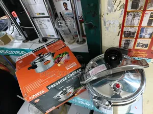 5 Litre Pressure Cooker ya Stainless Steel