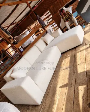 Sofa ya Marcento Lounge yenye Viti 6, Umbo la L
