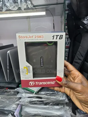 1TB Transcend External Hard Drive