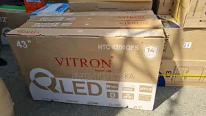 Vitron 43" QLED Full HD Frameless Smart TV