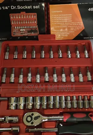 46-Piece 1/4" Socket Set