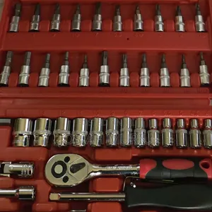 Professional 46-Piece 1/4" Drive Socket Set