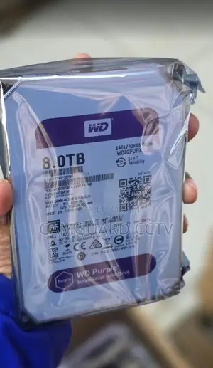8TB WD Hard Drive ya CCTV