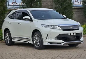Toyota Harrier 2019 Nyeupe