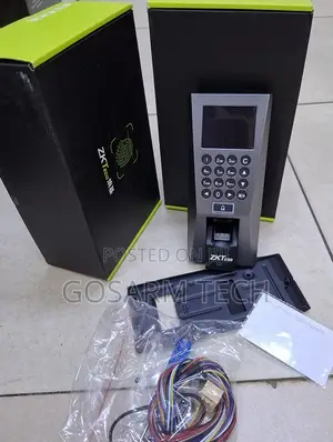 ZKTeco F18 Kidhibiti Upatikanaji cha Kidole na Wakati