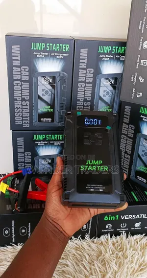 Jump Starter ya Digital 6-in-1