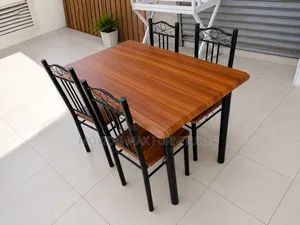 4-Seater Wooden Dining Set