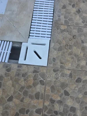 Swimming Pool Overflow Grating Corner Panel - 200mm