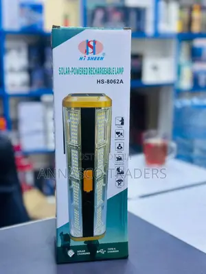 Taa ya Hi Sheen HS-8062A ya pande nyingi inayochaji kwa sola