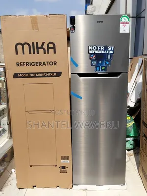 Friji ya Mika Lita 247 Milango Miwili Freezer Juu Isiyoganda