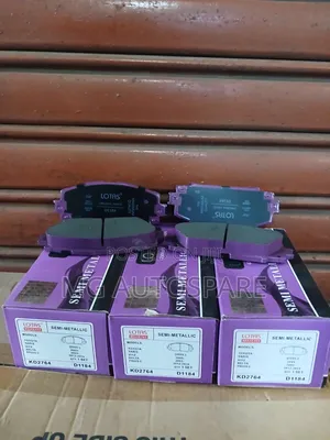 LOTAS Semi-Metallic Brake Pads KD2764/D1184 kwa Toyota Yaris, Vitz, Belta, Prius