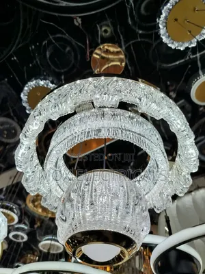 Taa ya Kisasa ya LED Crystal Pendant