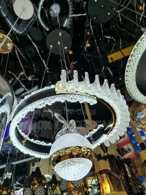 Empress Crown Halo Pendant Light