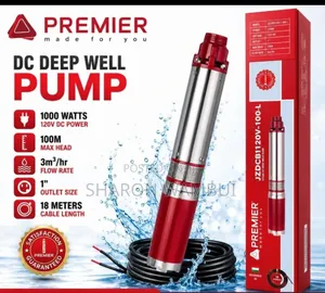 Pampu Mpya ya Premier 1000W DC ya Kuzamisha