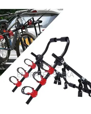 Rak Kwenye Gari ya Baiskeli 3 za Heavy-Duty (Kuweka Juu ya paa/Bagazini)