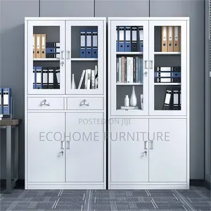 Cabinet 2 Door Half Glass