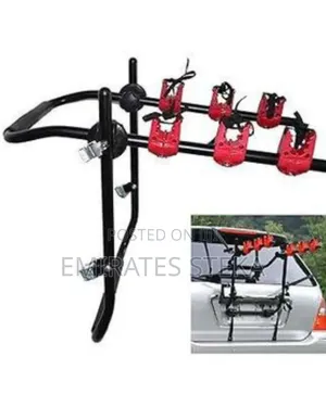 3-Bike Carrier Rack - Universal Car Bike Holder
