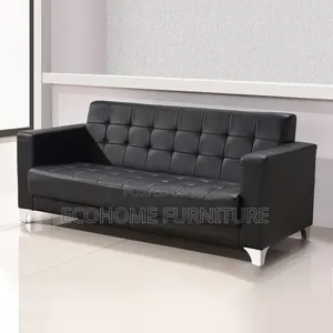 Kiti cha Ofisi na Sofa ya Ngozi ya Seti 5