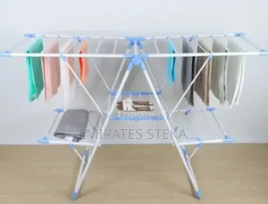 Portable Folding Stainless Steel Clothes Drying Rack