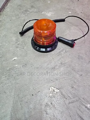 Portable Amber or Blue Magnetic LED Strobe Beacon Lights
