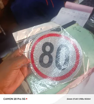 Waterproof Self-Adhesive Reflective Vinyl Sticker Plate