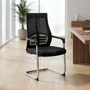 Office Chair / Visitor Chair - Mesh Back, Chrome Base