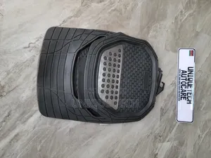 Universal 5-Piece Car Floor Mats with Silver Patch