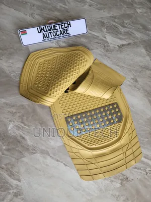 5 Piece Vehicle Floor Mats Silver Patch
