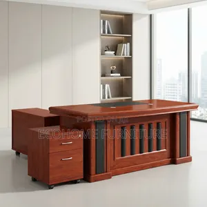 Modern Executive Office Desk 1.6m with Mobile Pedestals