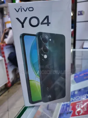 Vivo Y04 Mpya 128GB Nyeusi
