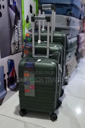 3-in-1 Unbreakable PP Suitcase Set