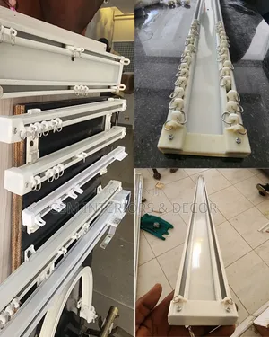 Aluminium Curtain Rails Variety