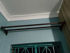 Fimbo za Pazia za Dirisha Zilizopakwa Rangi ya Poda