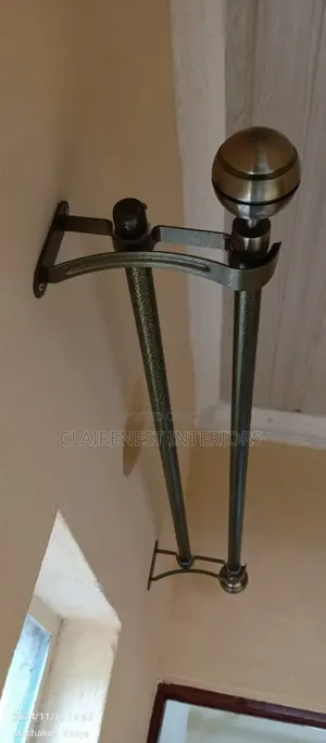 Fimbo za Pazia Nzito Zilizopakwa Rangi ya Poda