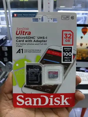 SanDisk Ultra 32GB Micro SD Kadi Class 10