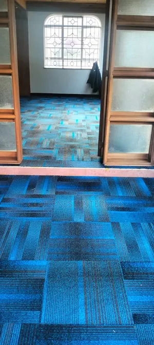 Blue Carpet Tiles - Beauty and Practicality