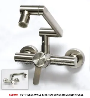 Premier Faucet ya Ukutani ya Kujaza Vyungu