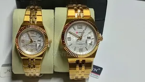 Curren Gold Watches for Him & Her
