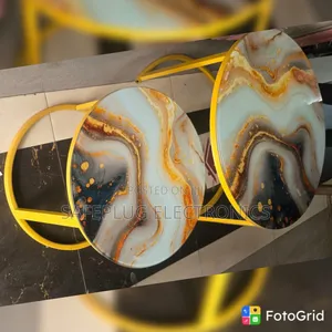 Marble-Effect Nesting Coffee Tables