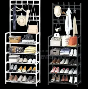5-Tier Shoe Rack and Hat Stand