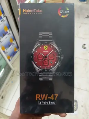 Haino Teko RW-47 Saa Mahiri ya Duara ya AMOLED